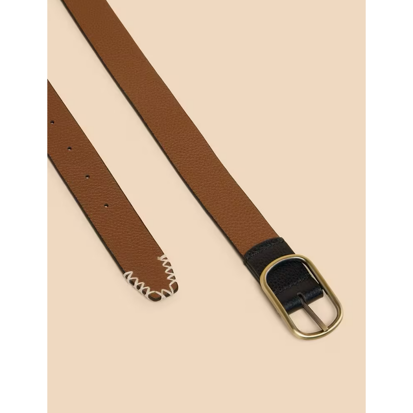 White Stuff Reversible Leather Belt