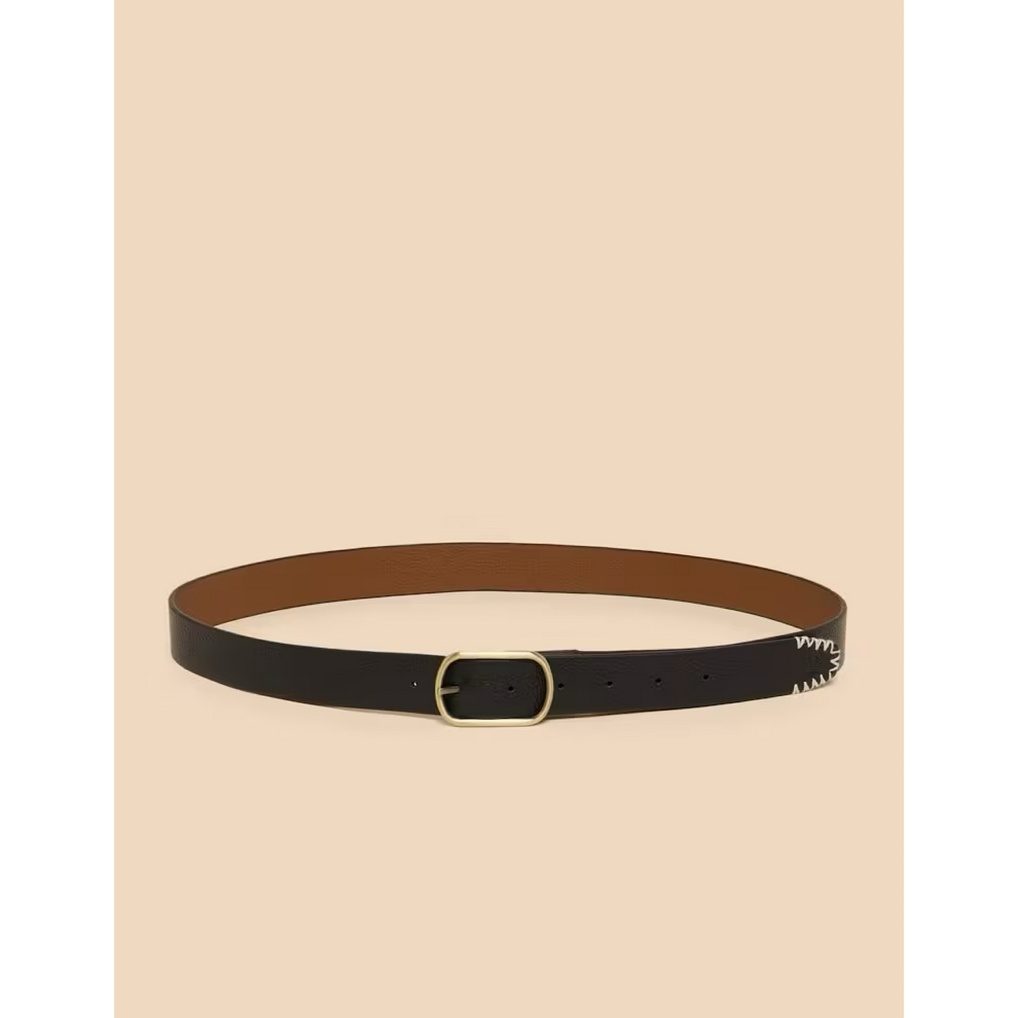 White Stuff Reversible Leather Belt