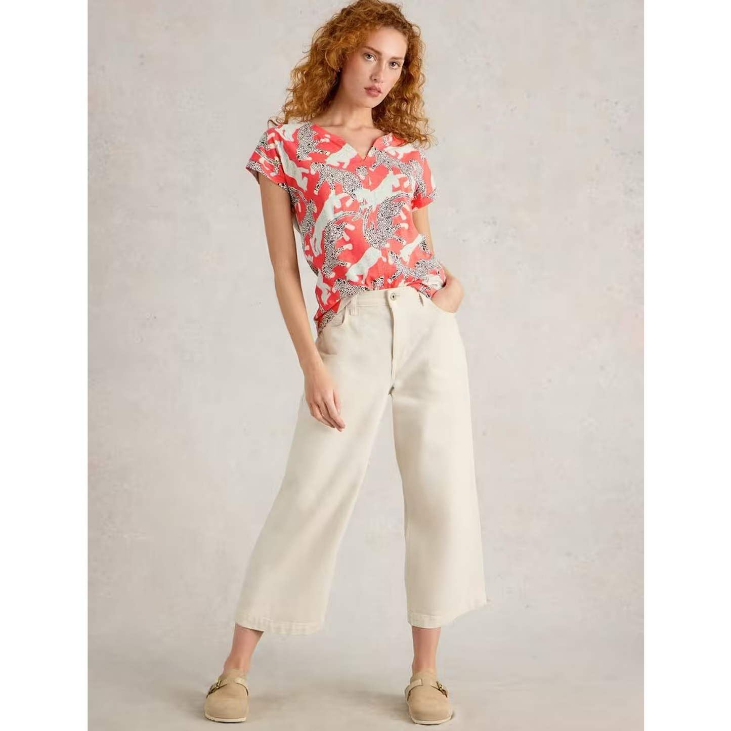 White Stuff Nelly Notch T-Shirt