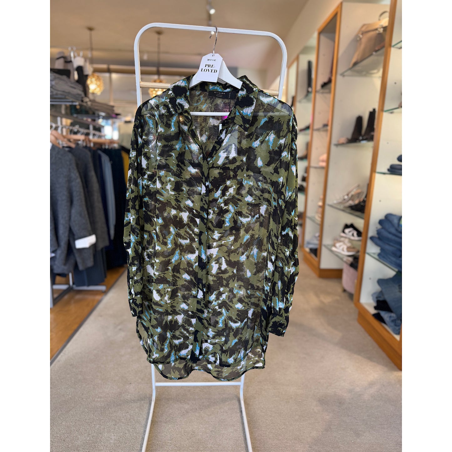 PRE-LOVED Religion Shirt Size 8