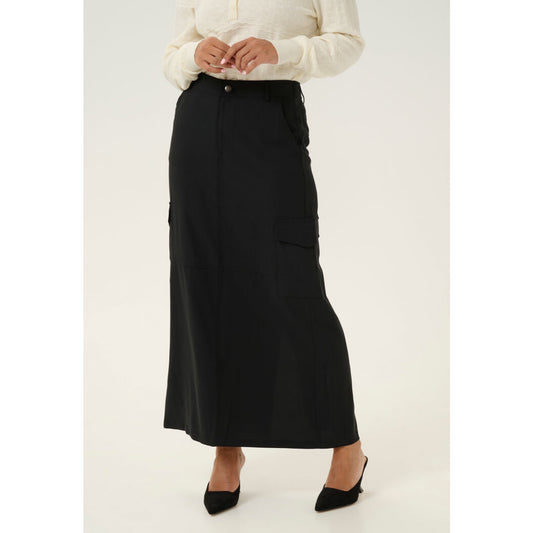 Cream Konca Maxi Skirt