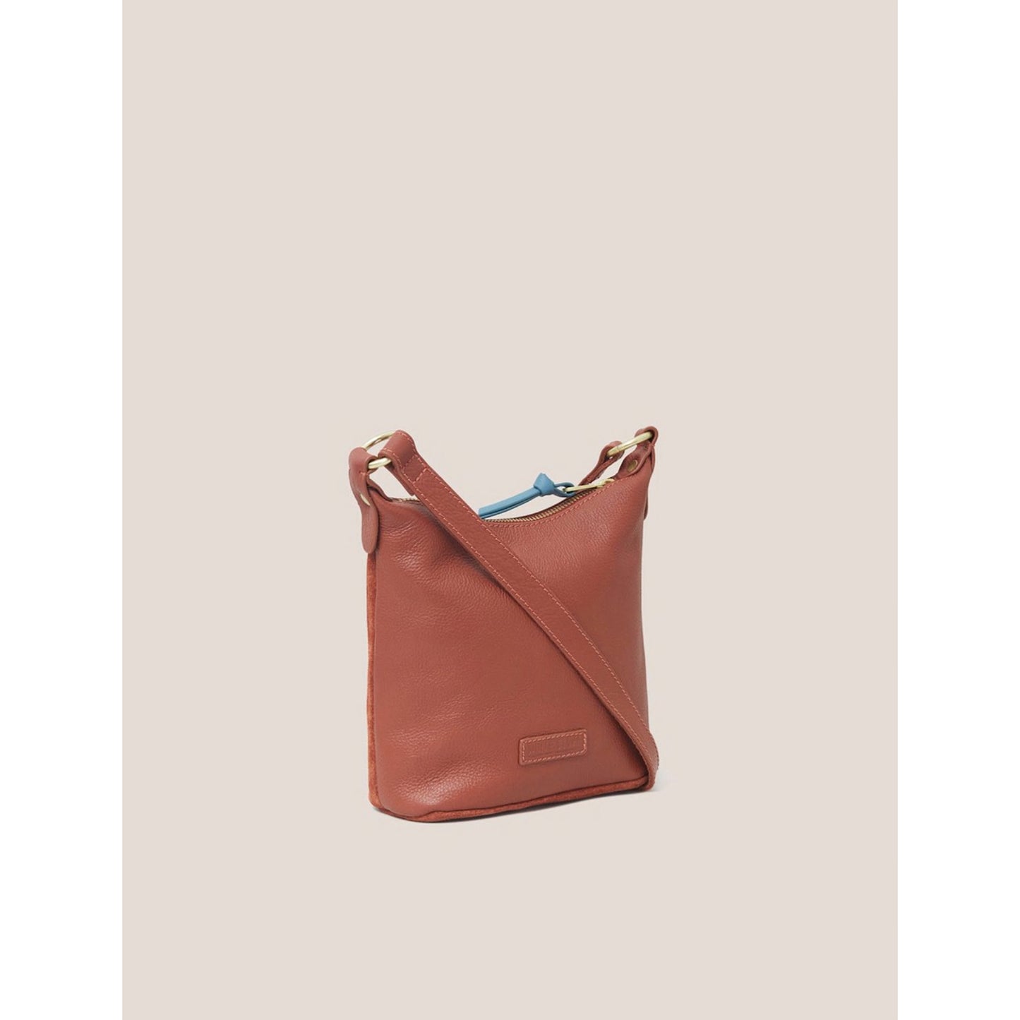White Stuff Mini Fleur Suede Cross Body