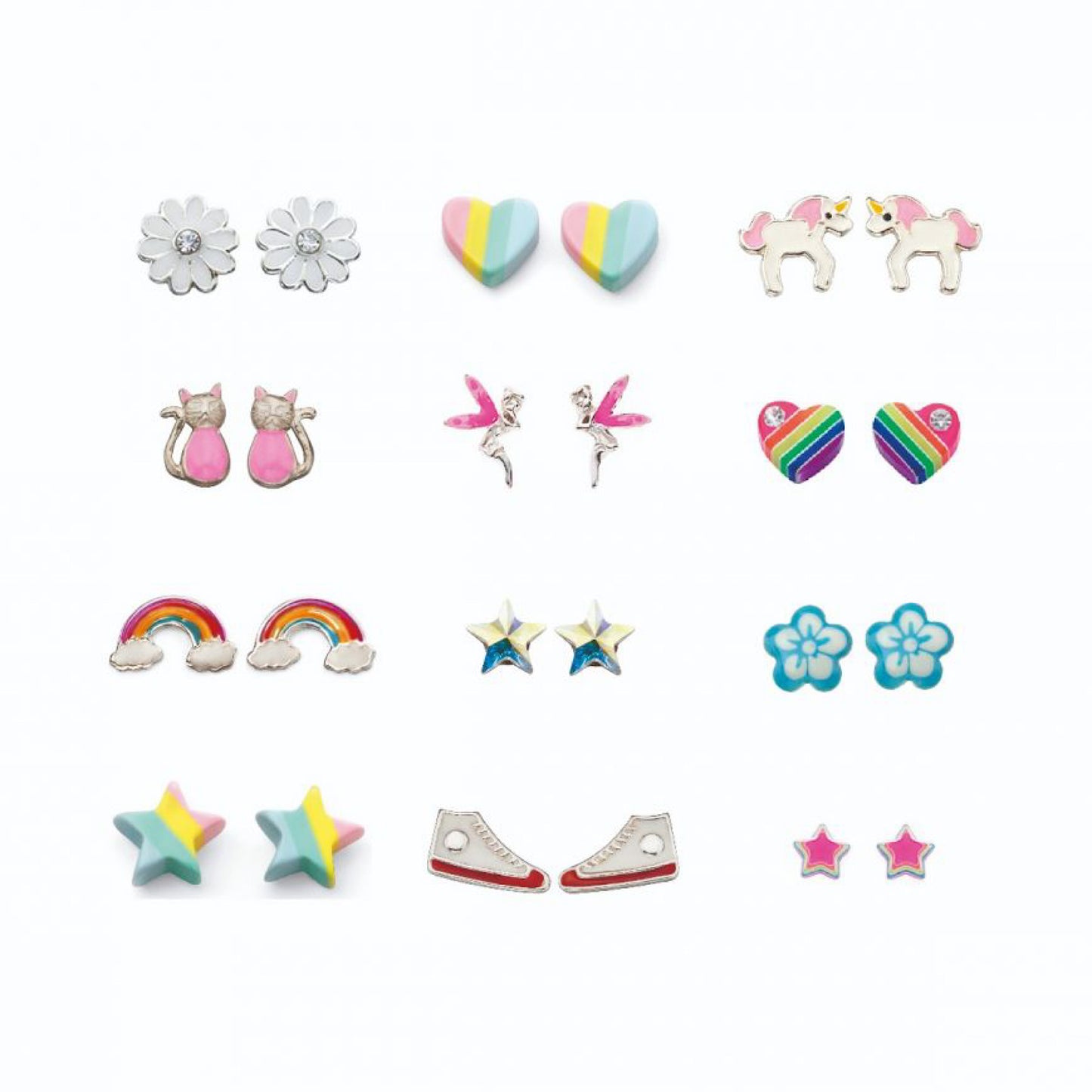 Cute Colour Stud Earrings