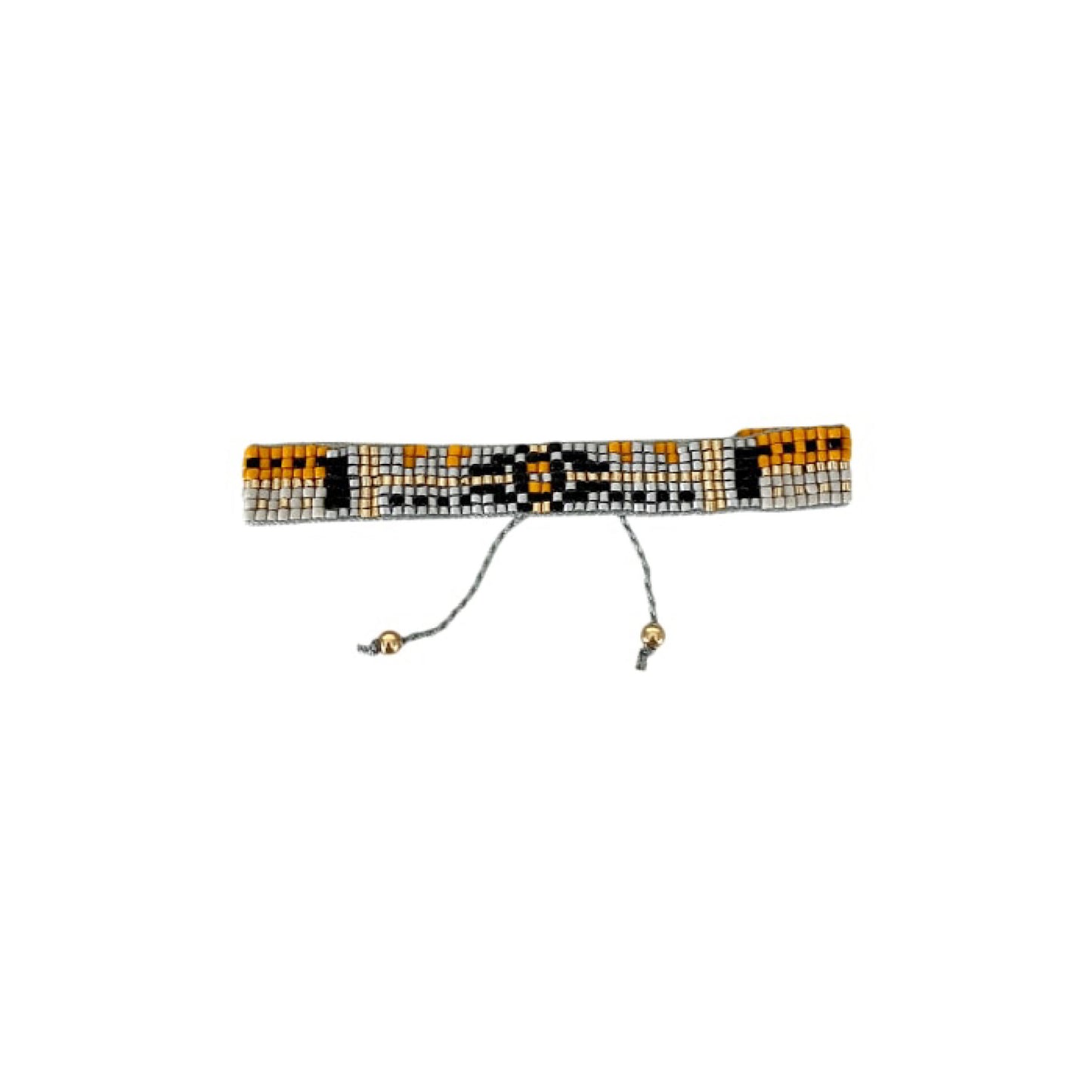 Black Colour Beaded Bracelet
