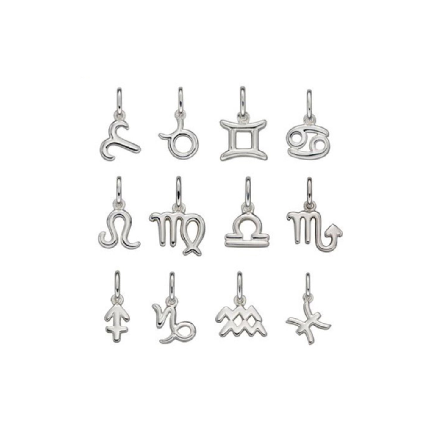 Sterling Silver Zodiac Necklace