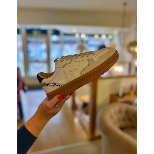 Maruti Yale Suede Trainer White