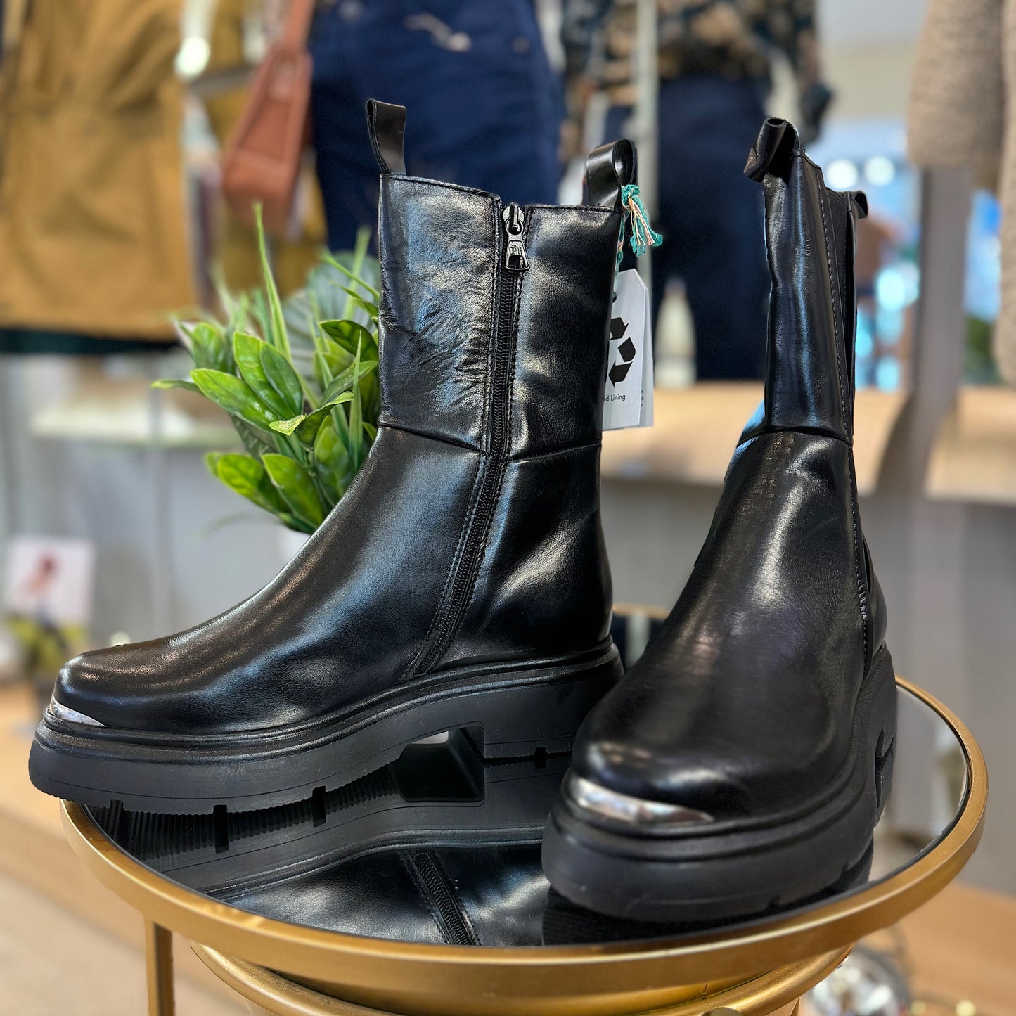 Mjus Capmetal Leather Boot