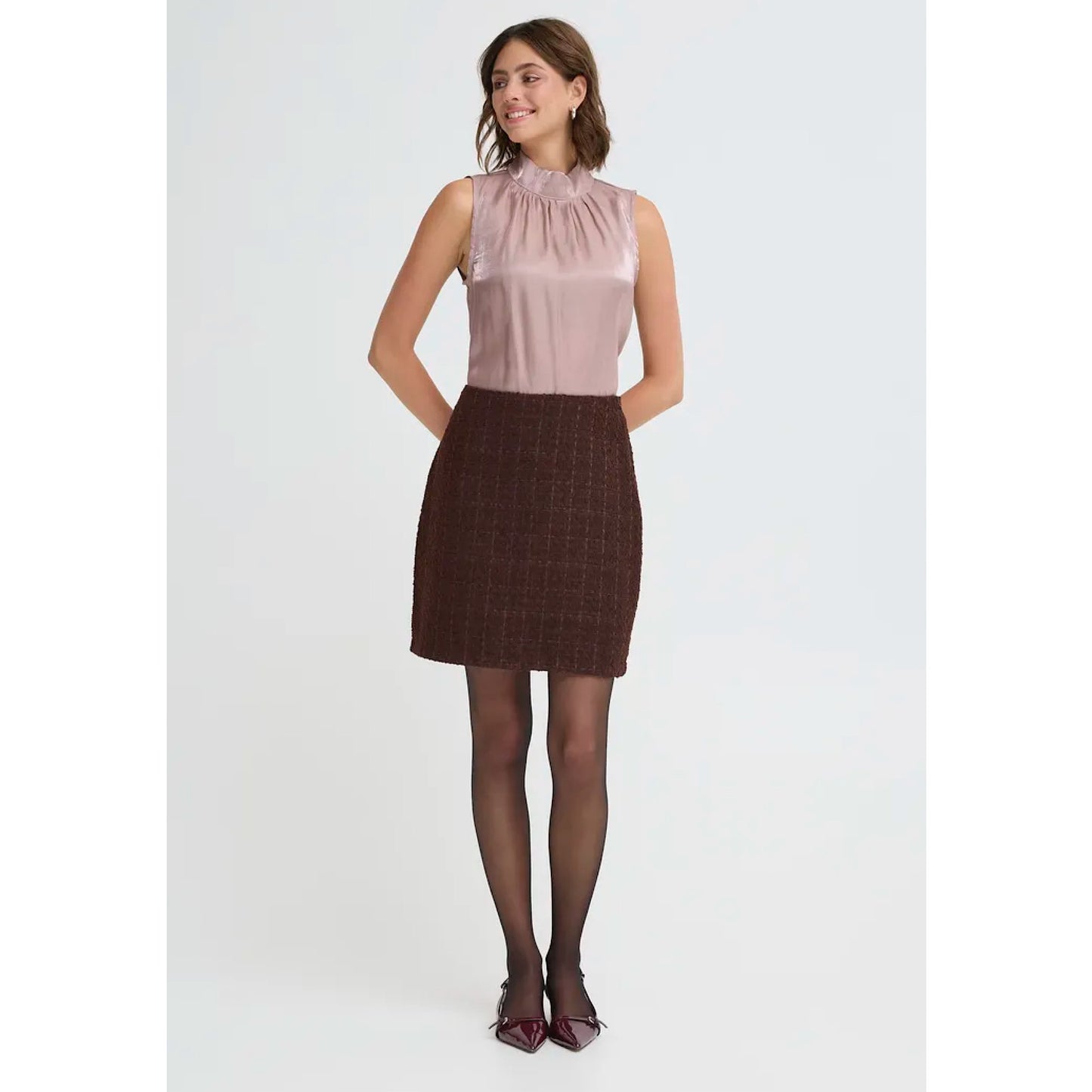 Fransa Yolanda Halter Blouse