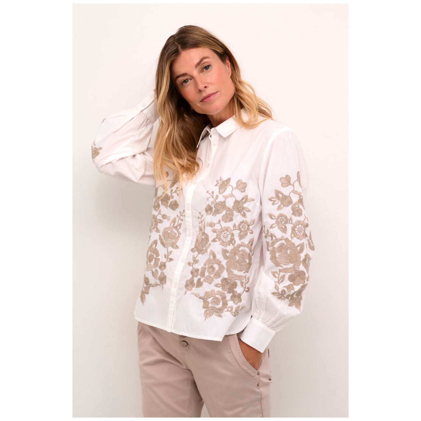Cream Daisy Shirt