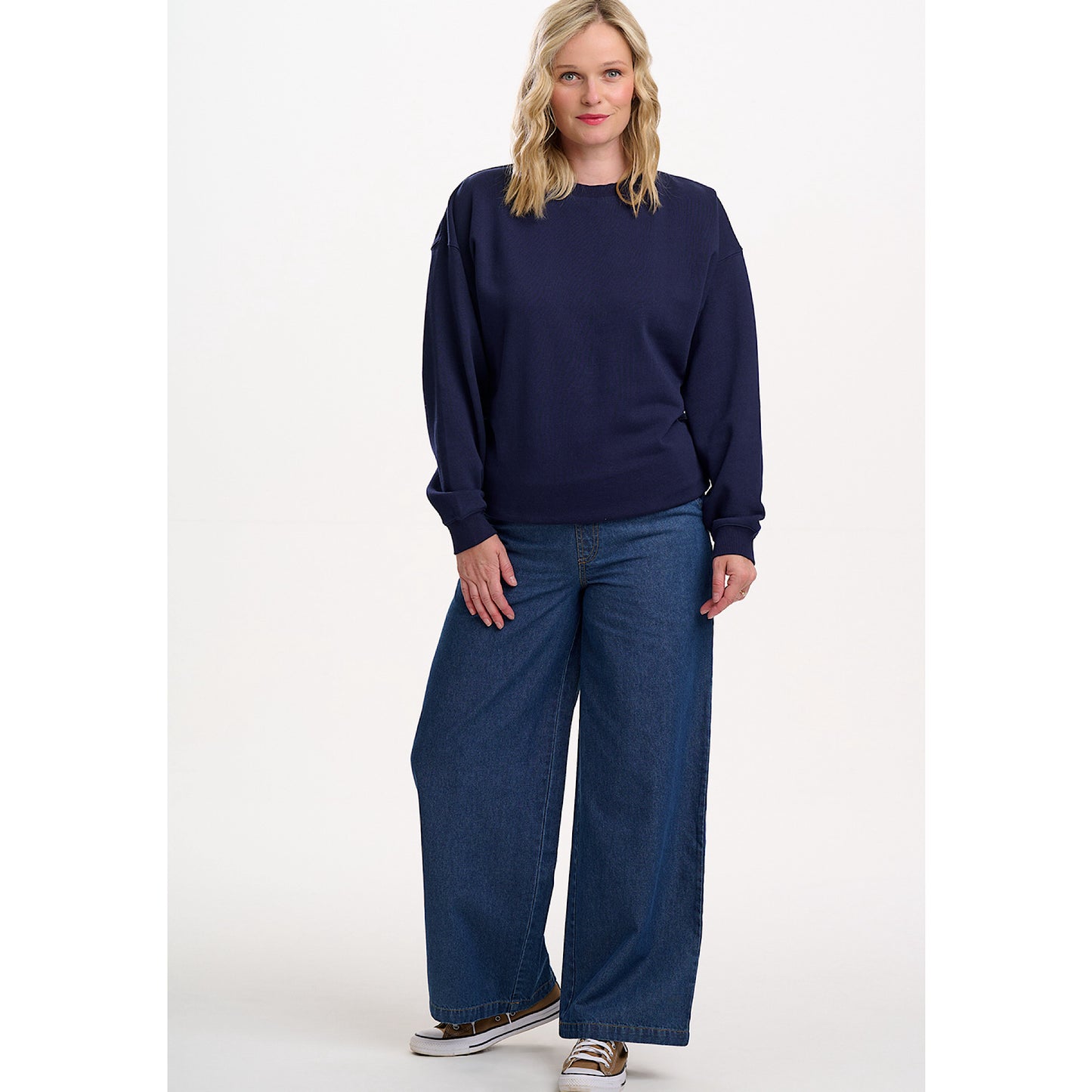 Sugarhill Brighton Eadie Sweatshirt Midnight Magic Tiger