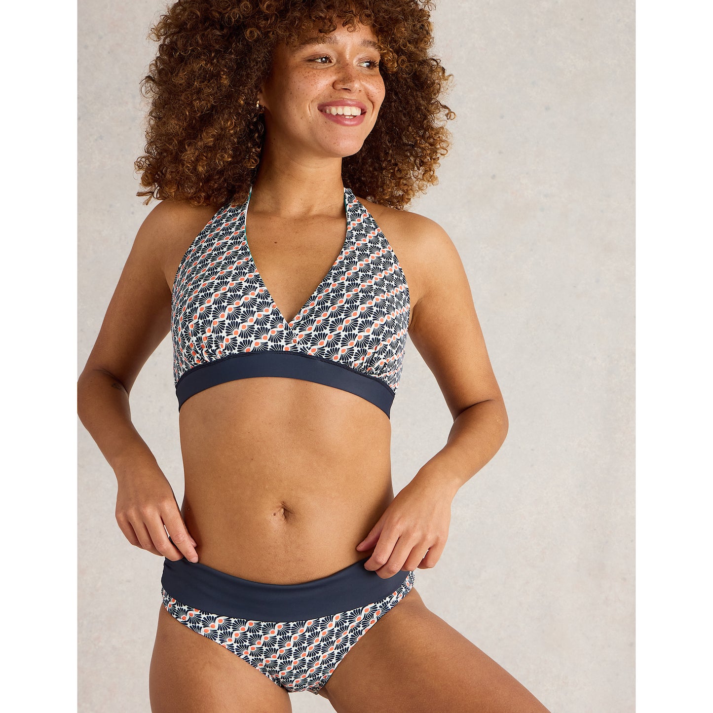 White Stuff Reversible Bikini Bottoms