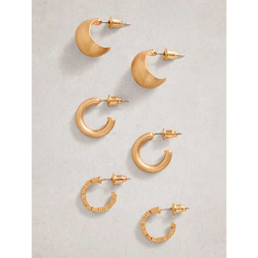 White Stuff Mel Multi Pack Earrings