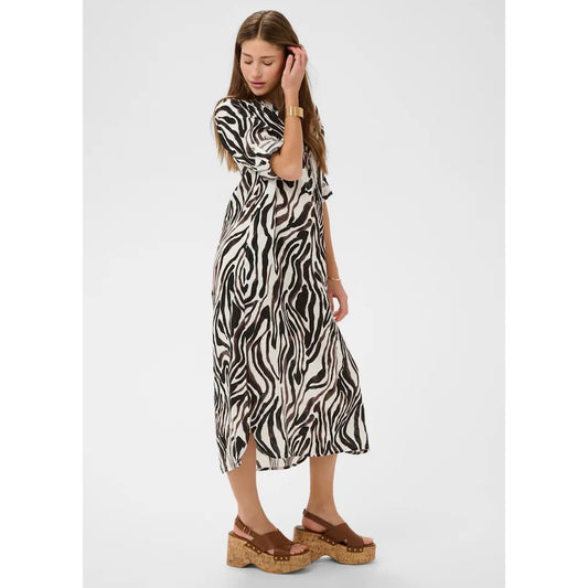 Cream Bellis Caftan Dress