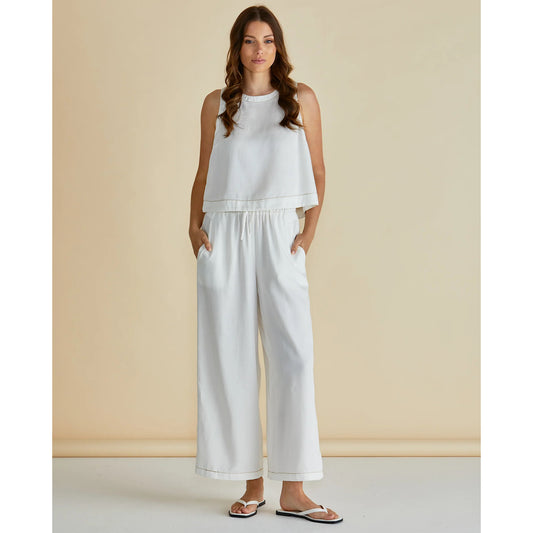 Betty Basics Copacobana Trousers White