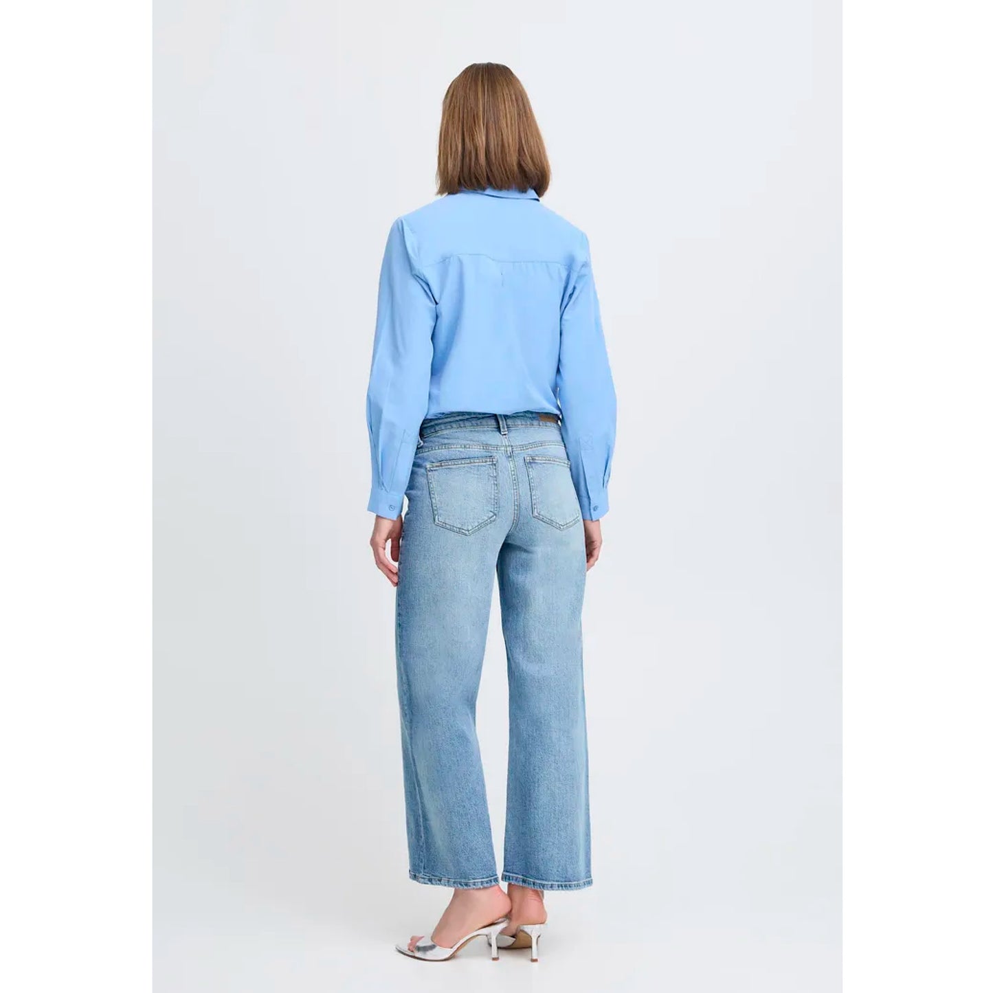 B.Young Kyjla Cropped Jeans Light Wash