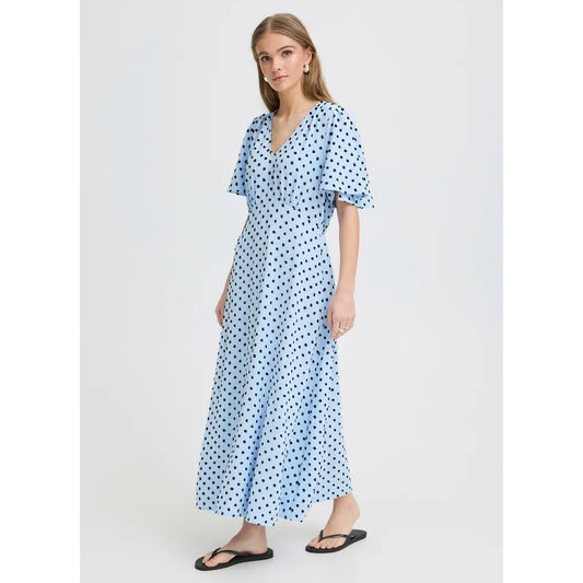 Ichi Zabby Midi Dress