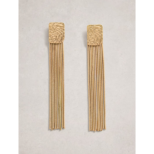 White Stuff Linda Tassel Earrings