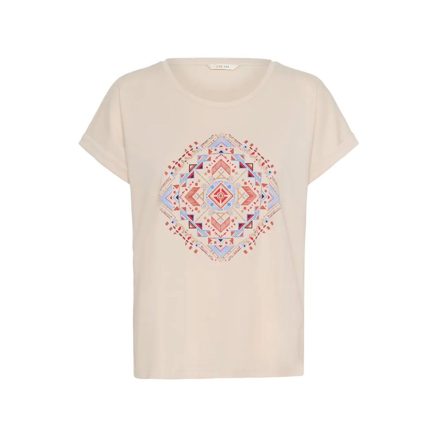 Cream Wrikki T-Shirt