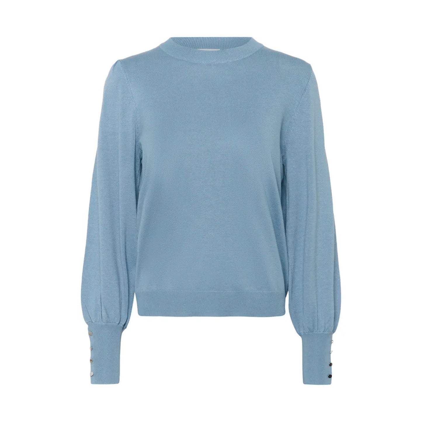 Kaffe Lizza Button Top