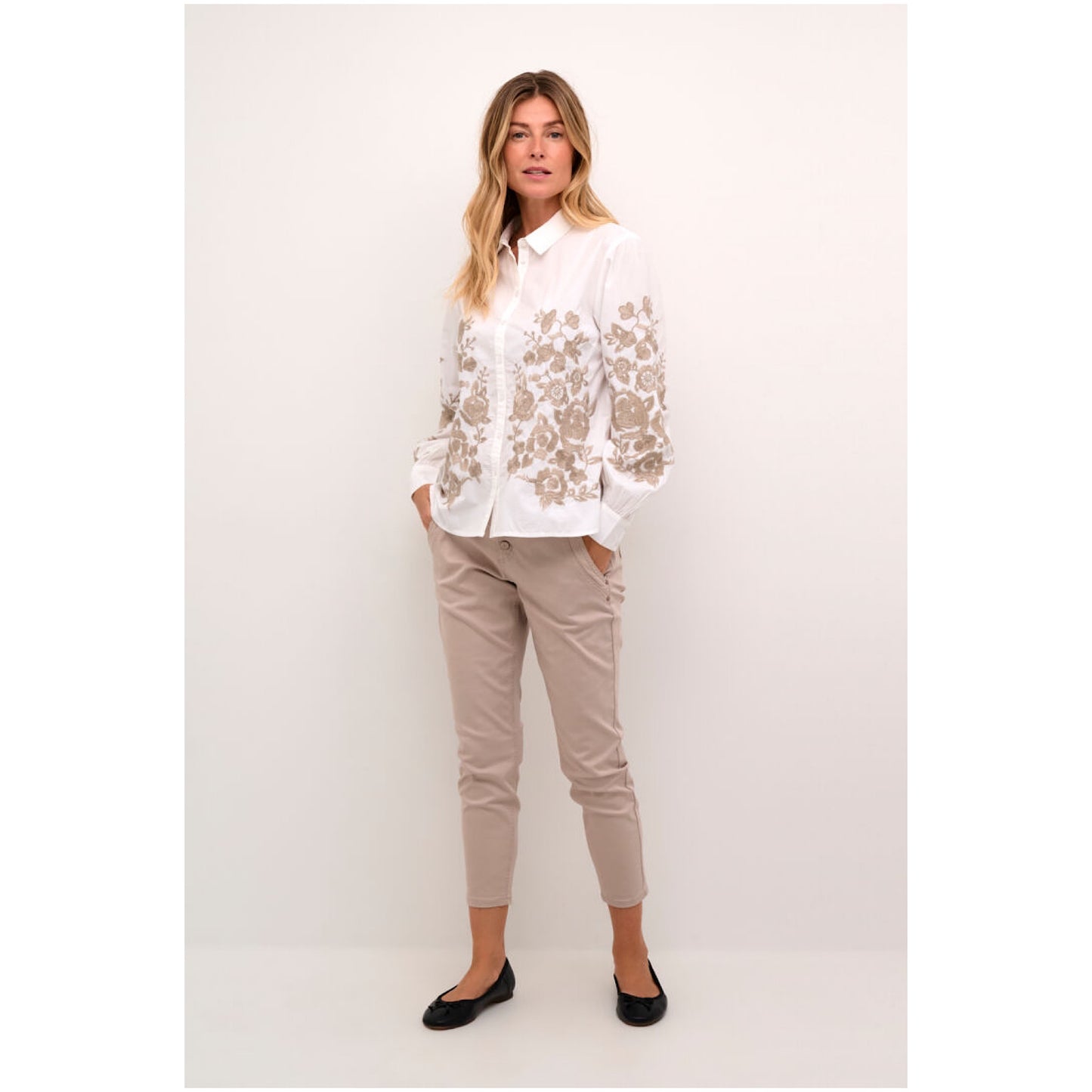 Cream Daisy Shirt
