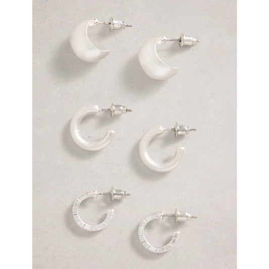 White Stuff Mel Multi Pack Earrings