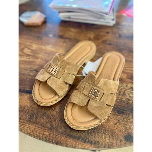 Carmela Suede Slider