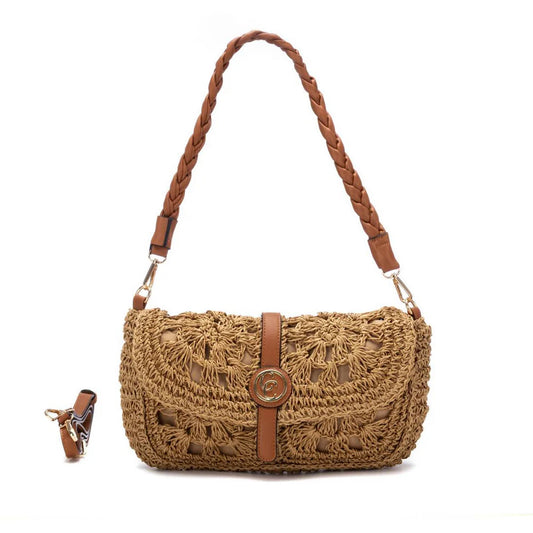 Carmela Rafia Shoulder Bag