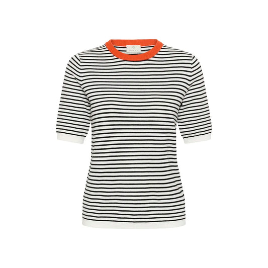 Kaffe Lizza Narrow Striped Pullover