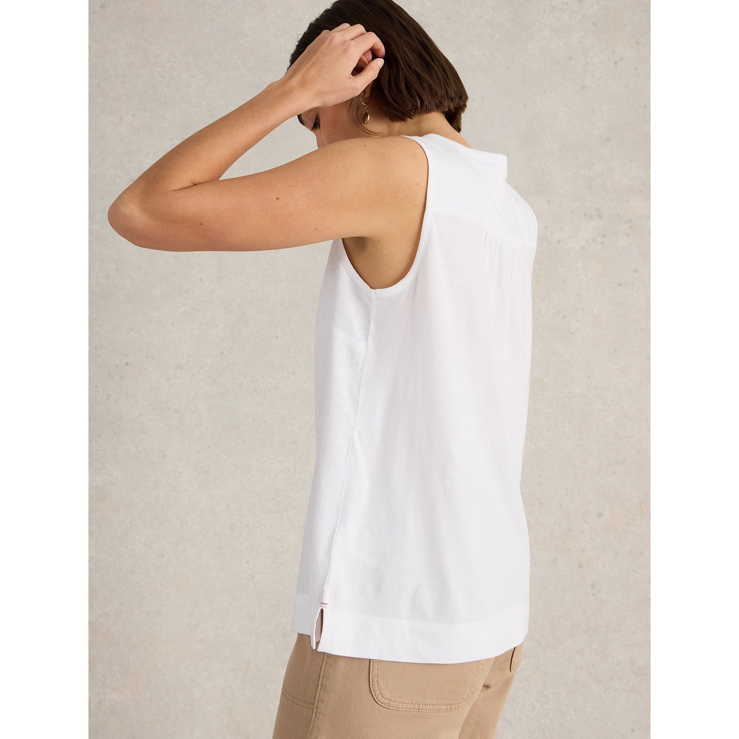 White Stuff Delilah Button Top