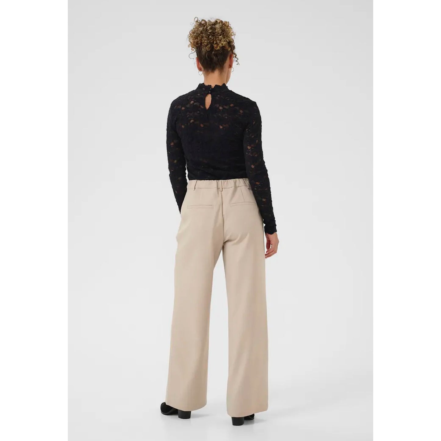 Cream Hollie Trousers