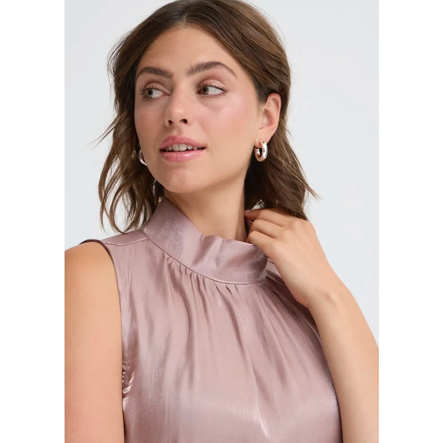 Fransa Yolanda Halter Blouse