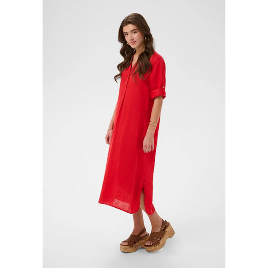 Cream Bellis Caftan Dress