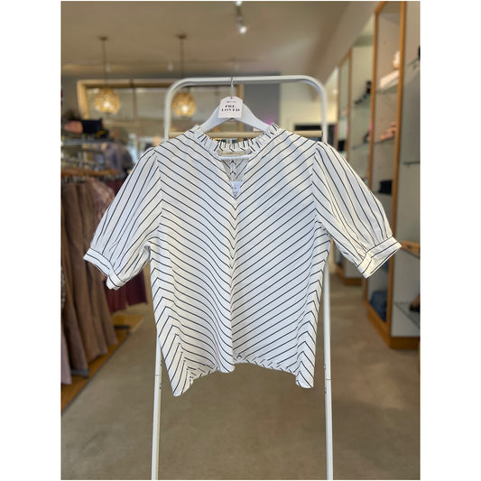 PRE-LOVED Cream Blouse Size 14