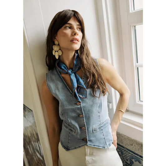 Cream Alma Waistcoat