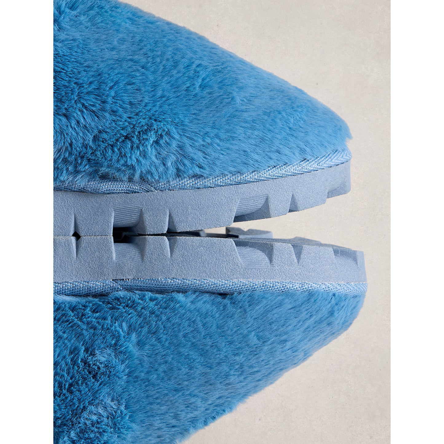 White Stuff Fur Slipper Mule