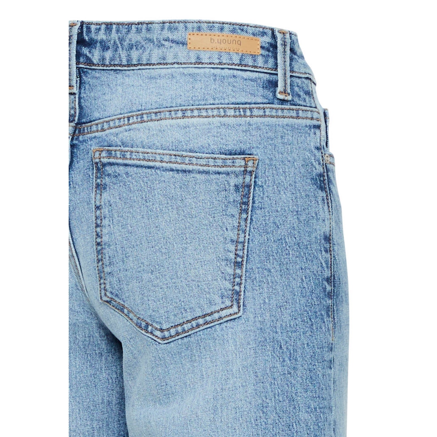 B.Young Kyjla Wide Leg Crop Jeans
