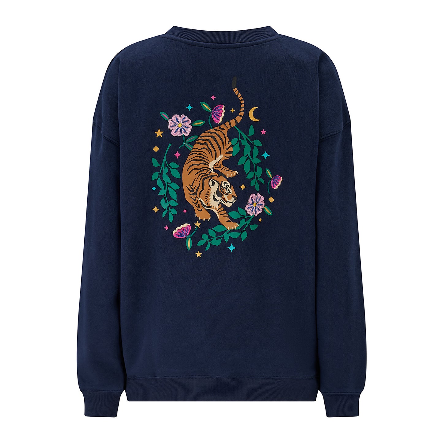 Sugarhill Brighton Eadie Sweatshirt Midnight Magic Tiger