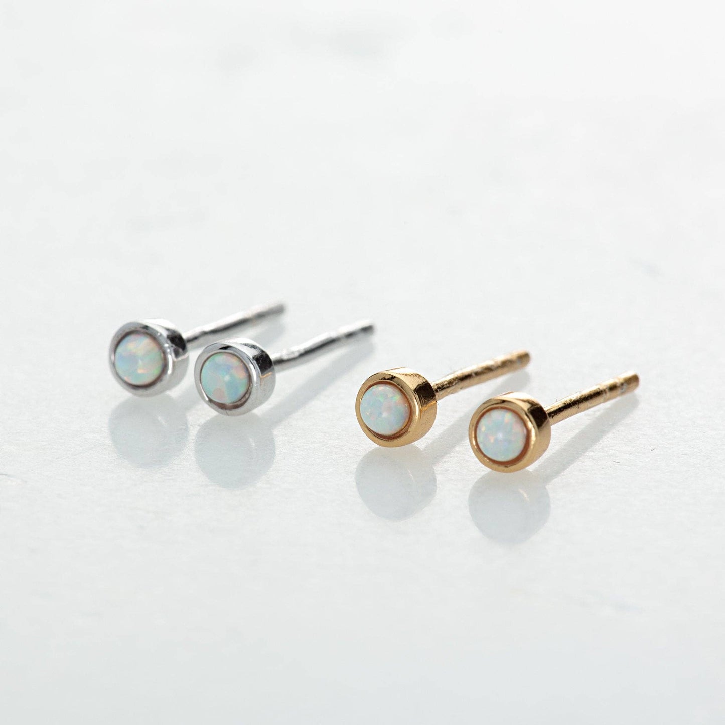 Scream Pretty Opal Teeny Stud Earrings