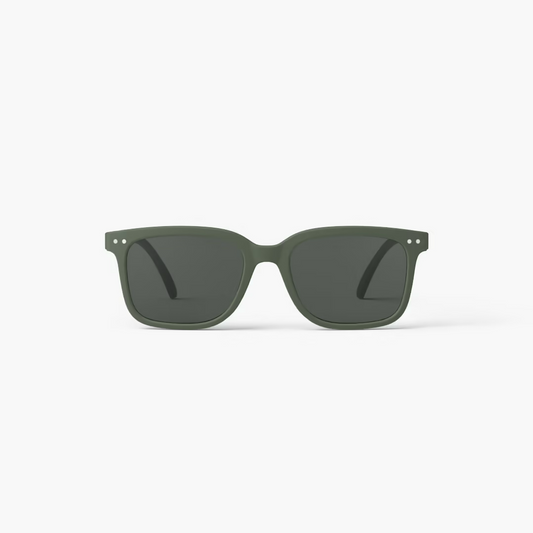 Izipizi Sun L Kaki Green Sunglasses