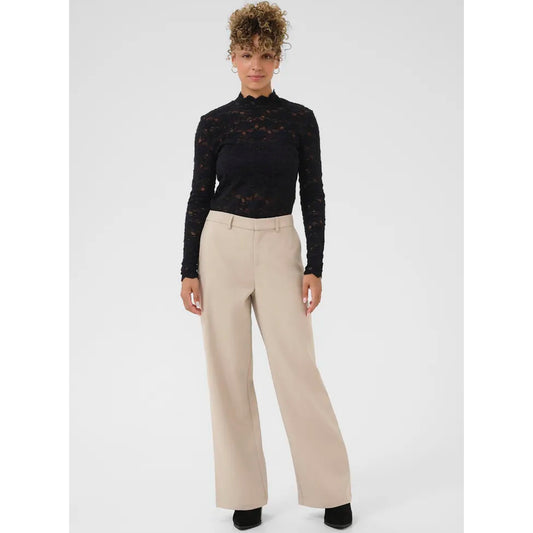 Cream Hollie Trousers