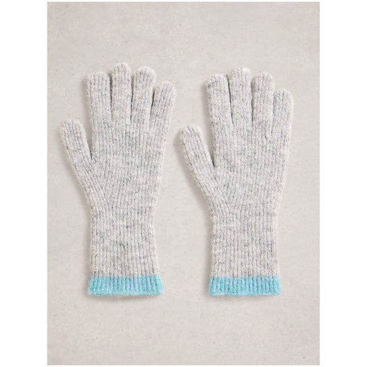 White Stuff Colour-block Knitted Glove