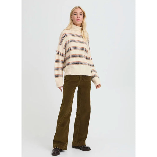B.Young Monna Stripe Roll Neck