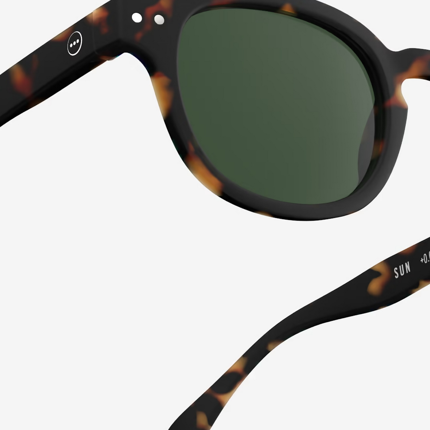 Izipizi Sun C Tortoise Green Sunglasses