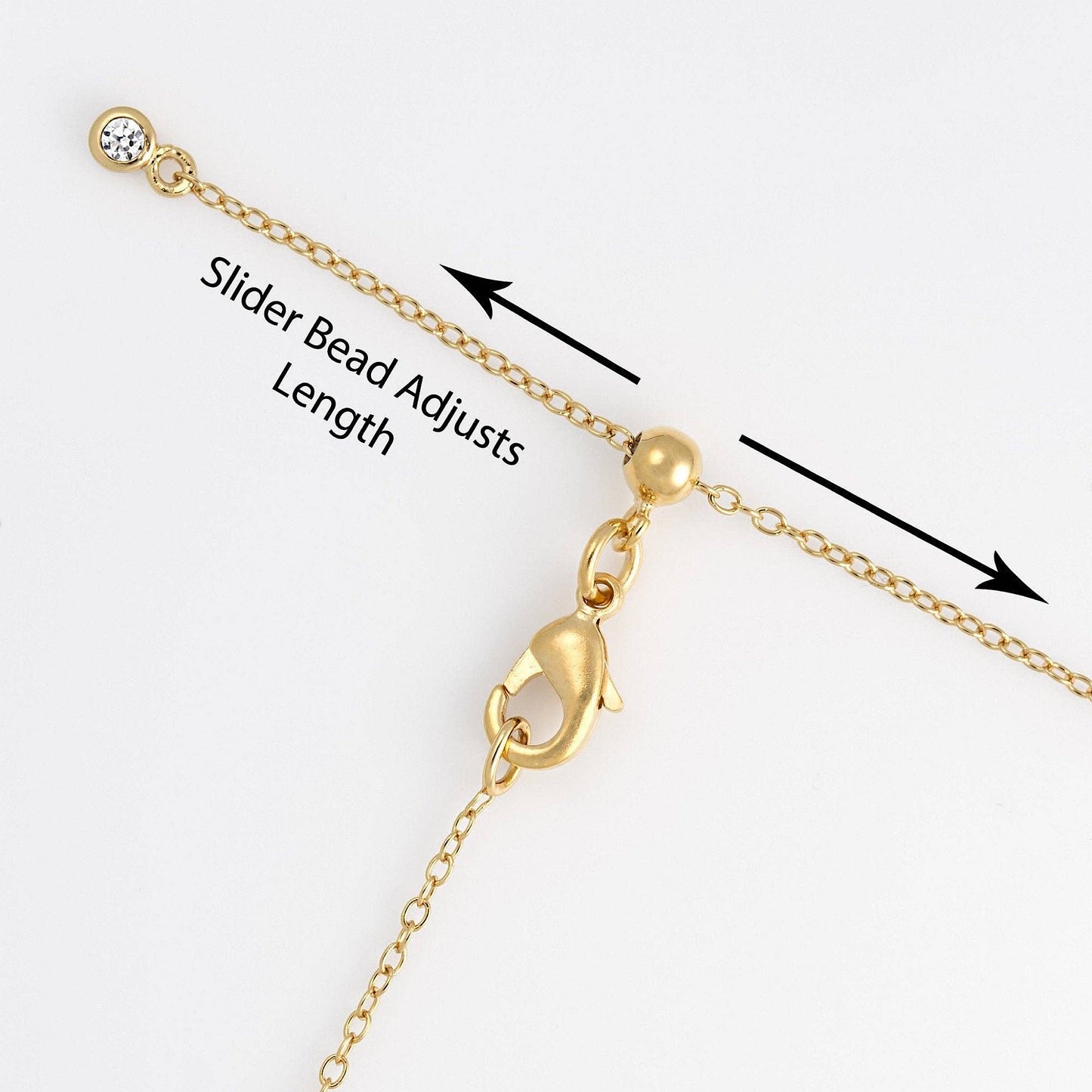 Scream Pretty Starburst Bracelet with Slider Clasp: 18ct Gold Plated