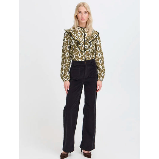 B.Young Inaba Frill Blouse