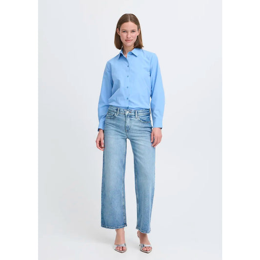 B.Young Kyjla Cropped Jeans Light Wash
