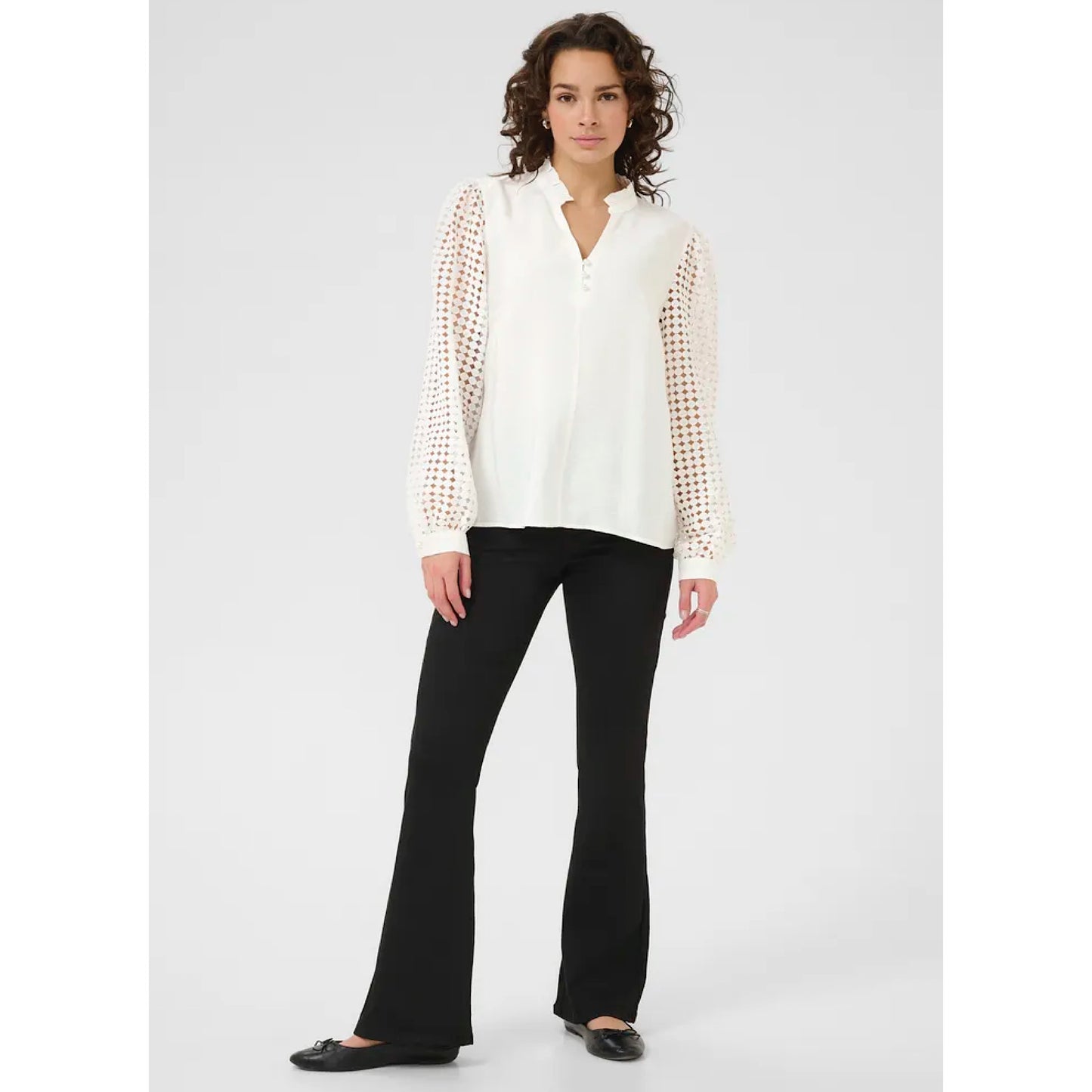 Kaffe Tulle Blouse