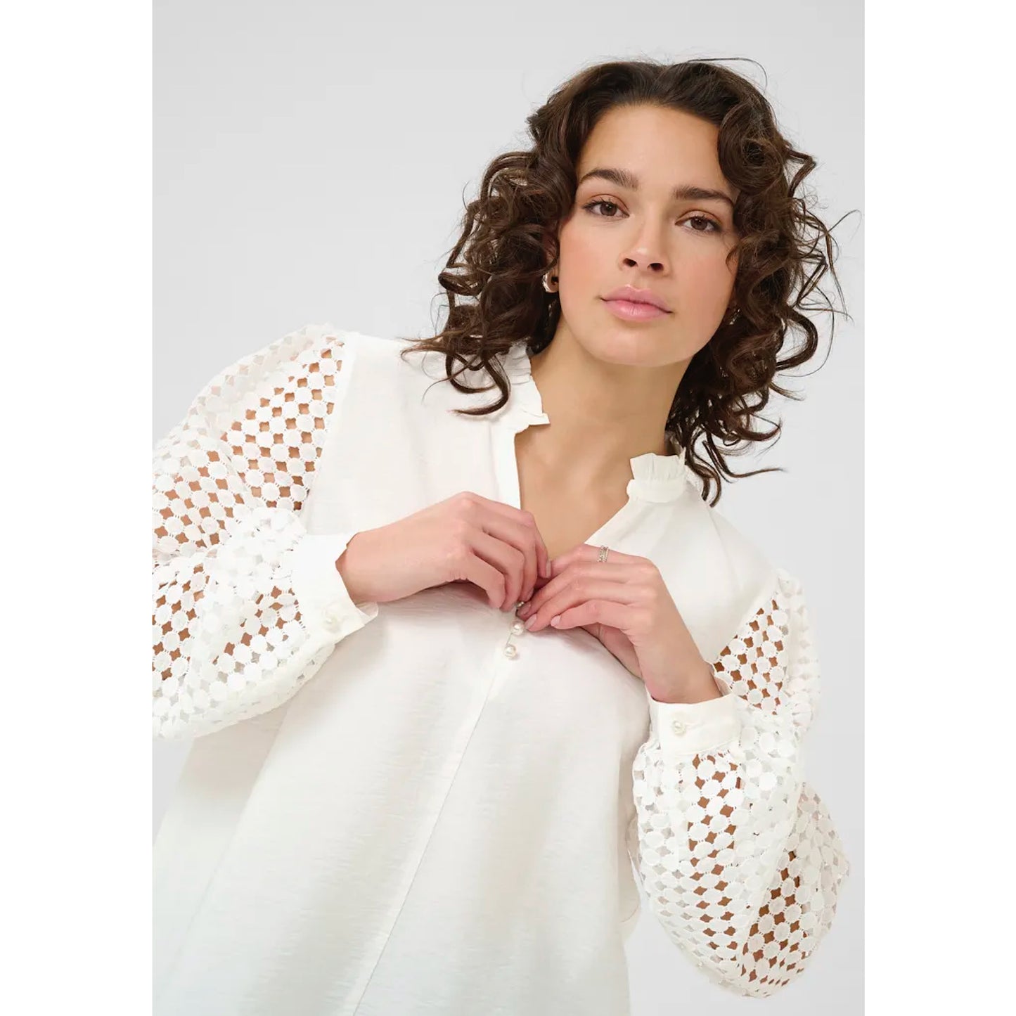 Kaffe Tulle Blouse