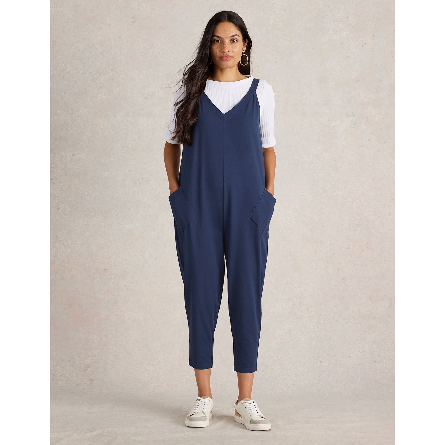 White Stuff Selina Jersey Jumpsuit