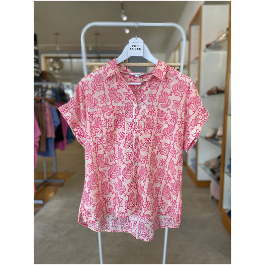 PRE-LOVED White Stuff Shirt Size 14